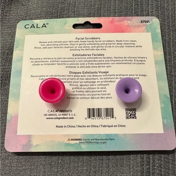 Cala Invigorating Facial Scrubbers NEW - Picture 2 of 2